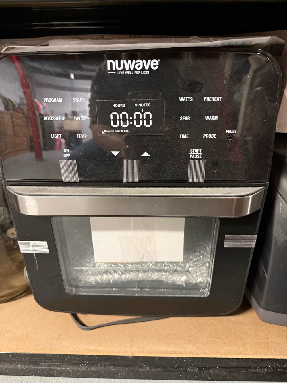 NuWave Black Countertop Air Fryer Oven - Black